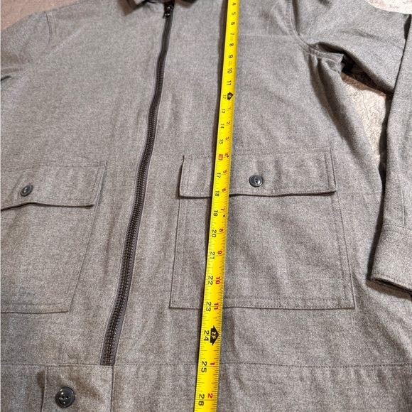 Express Charcoal Shirt Jacket - Picture 5 of 13